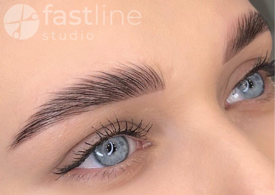 Как правильно красить брови